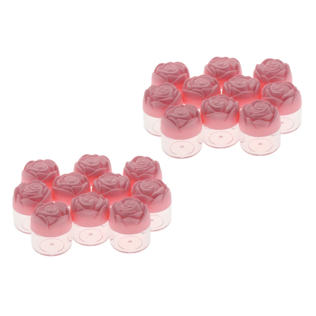 

20 Pieces 20g Plastic Makeup Cream Moisturizer Powder Cosmetic Storage Jar