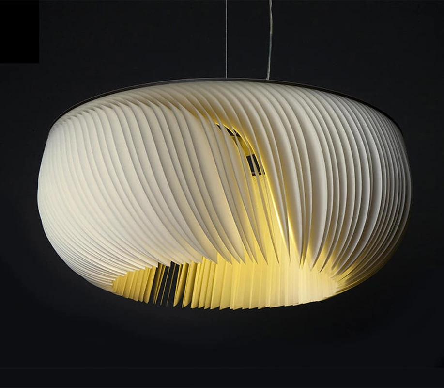 Минималистичная Подвесная лампа в скандинавском стиле форме желе креативная для