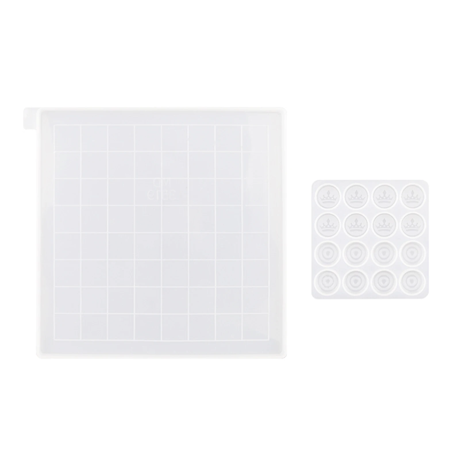 

2 шт., антипригарная Мягкая силиконовая шахматная доска