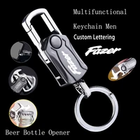 multifunctional metal keychain key ring bottle opener for yamaha fz1 fz1s fz1n fazer fz6 s2 fz8 fz8n fz8s fz8 fazer xj6