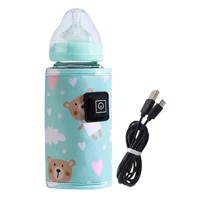 usb baby bottle warmer portable bottle heated cover safe and convenient adjustable temperature 5v2a power supply for baby