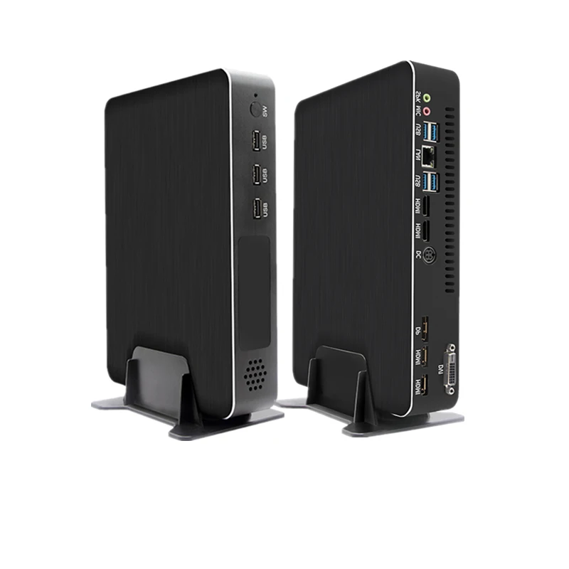 Topton новый игровой компьютер мини женственная модель GTX 1650 4 Гб GDDR6 2 * DDR4 Windows ПК M.2 NVMe