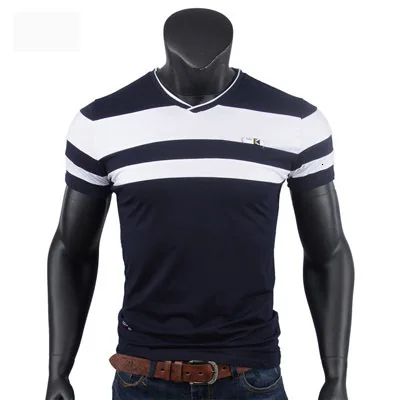 Men tshirt 03 Футболка Для мужчин хлопкa Футболка Повседневные Футболки С короткими рукавами и v-образным вырезом - Цвет: Men tshirt 03