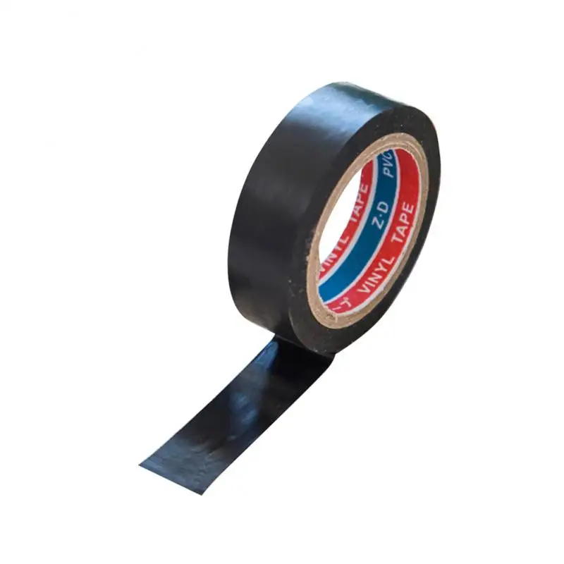 Black Electrician Wire Insulation Flame Retardant Plastic Tape Electrical High Voltage Self-adhesive PVC Waterproof 6M | Обустройство