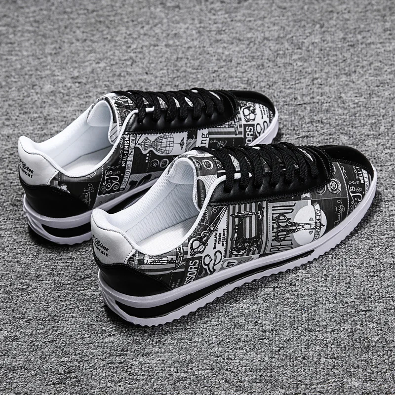 

Casual Shoes Man White Men Leisure Shoes Casual Sneakers Fashion Light Breathable Trend Mens Platform For Sports Sport