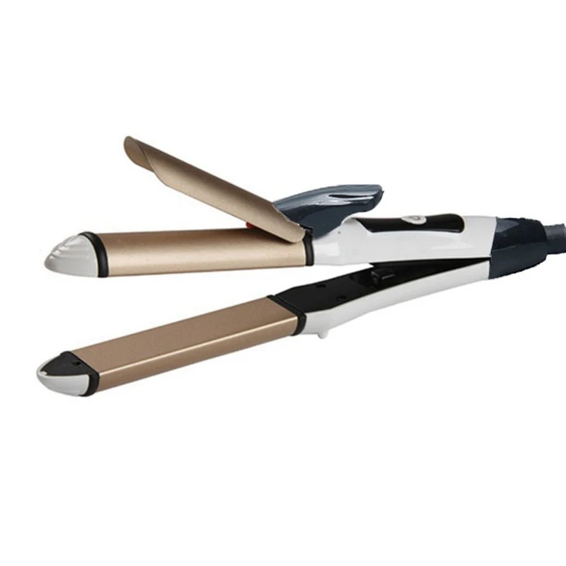 Электрическая плойка для завивки волос длинные щипцы профессиональная