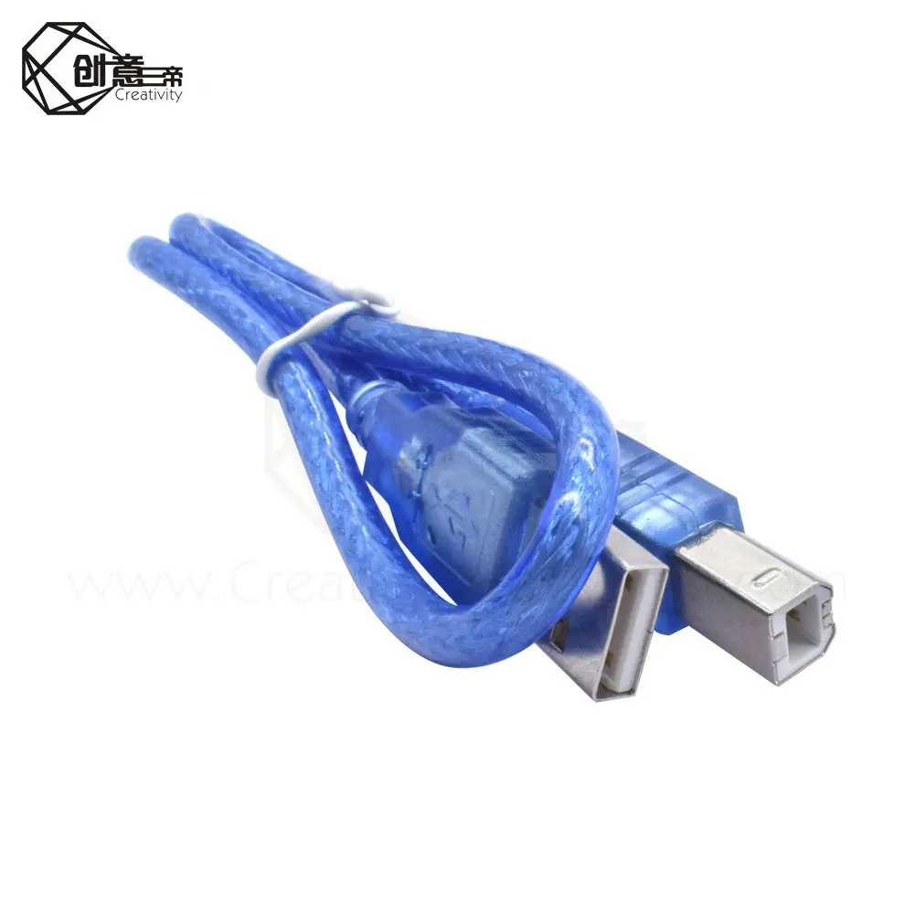 1 шт. USB кабели типа A папа Тип B 50 см 3D принтер части плата BM кабель без магнитного