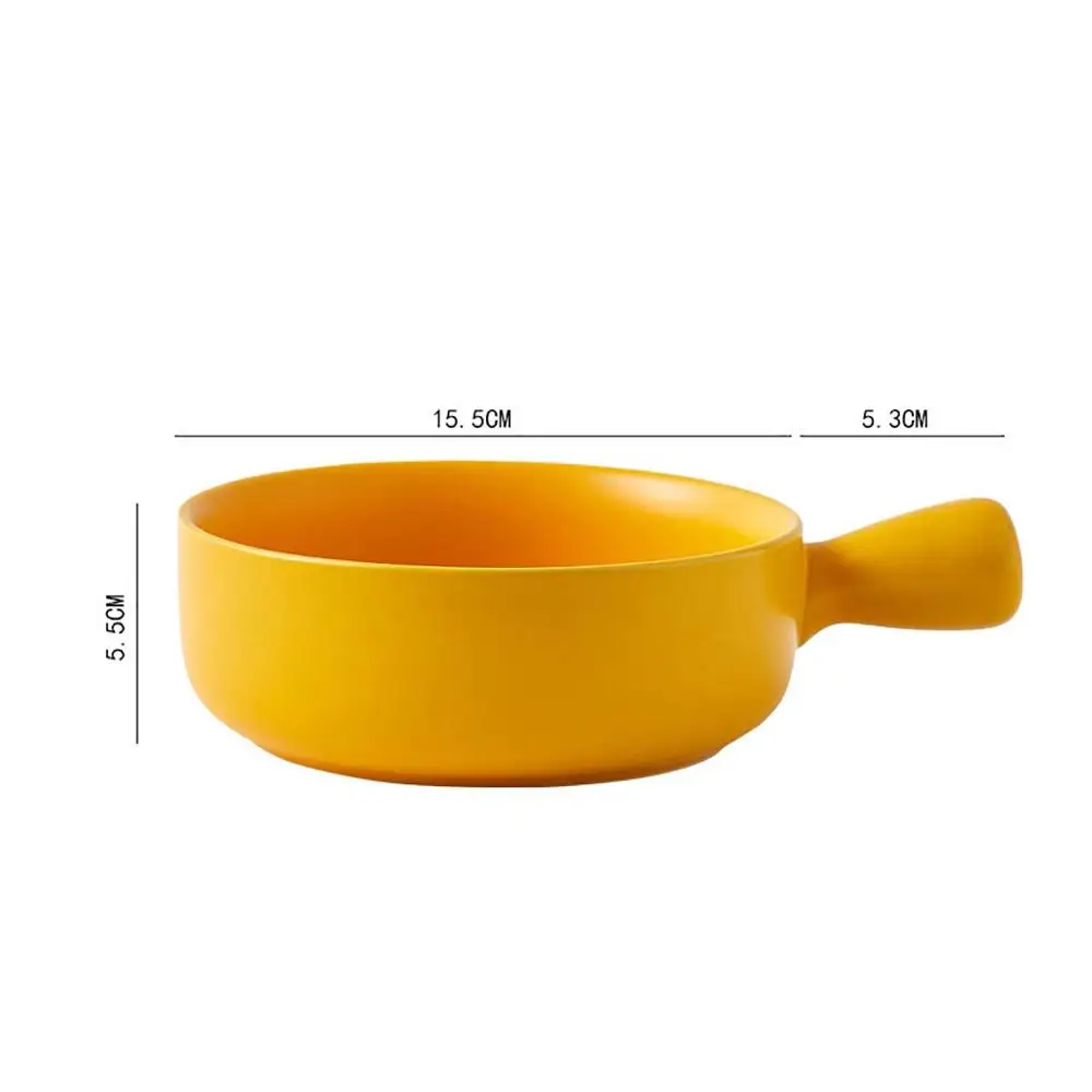 Креативная керамическая посуда в скандинавском стиле миска для запеченного риса