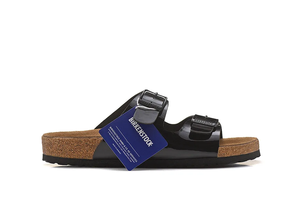 Birkenstock Arizona летние мужские и женские сандалии на плоской подошве пробковые