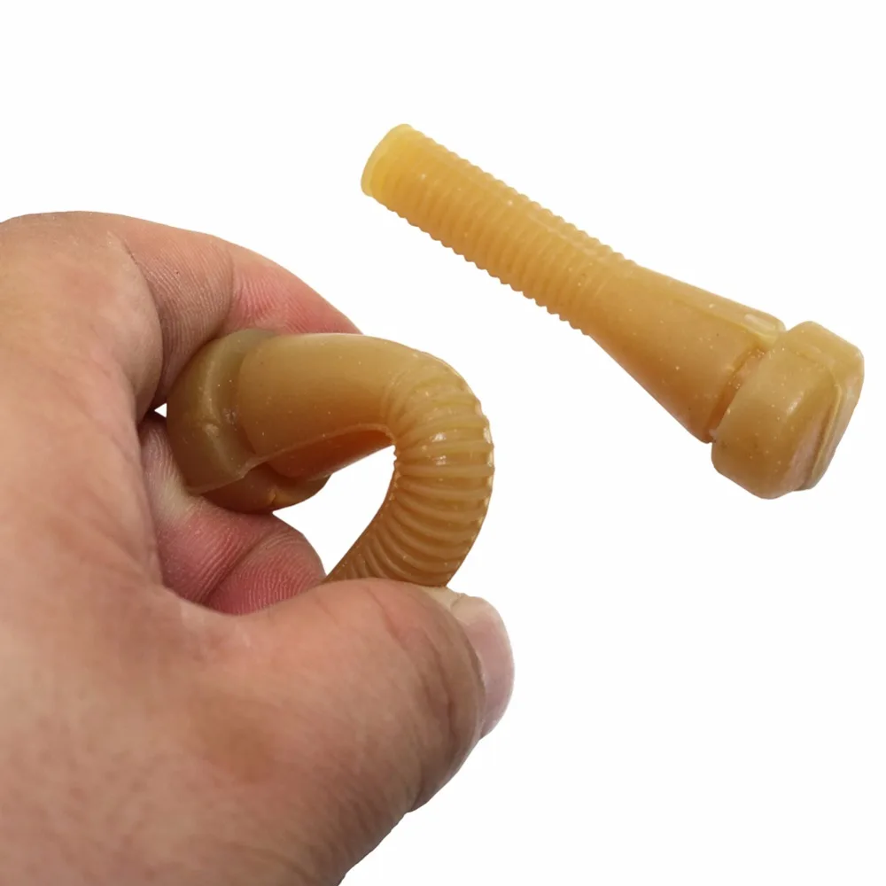 30 шт. стержни для перепелок птиц в форме голубя резиновые с коричневым отверстием