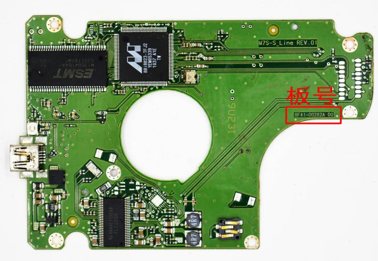 BF41-00282A Бесплатная доставка 100% оригинальный HDD PCB borad M7S-SLINE REV .01 | Инструменты