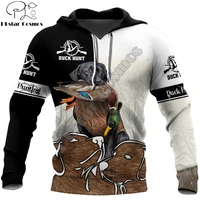 beautiful duck hunting 3d all over printed mens hoodies and sweatshirt autumn unisex zipper hoodie casual sportswear dw835