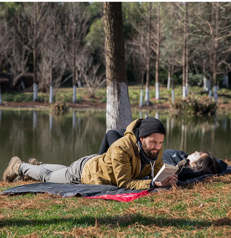 Сверхлегкий складной водонепроницаемый силиконовый матрас Naturehike 20D для пикника