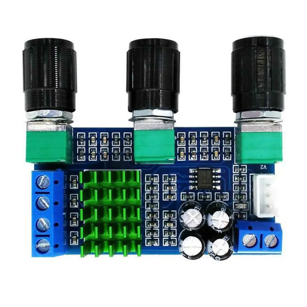 Плата усилителя мощности с 2 цифровыми каналами на выходе 12 24 В постоянного тока 80
