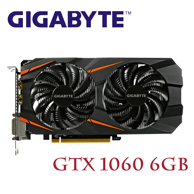 GIGABYTE GTX1060 6GB Video Card GPU Map For nVIDIA Geforce Original