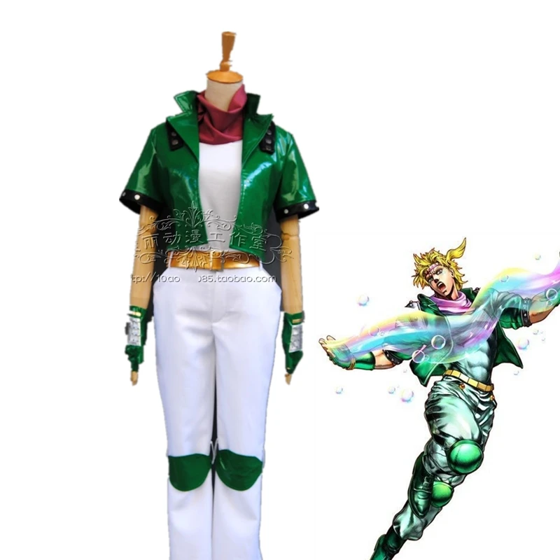 Костюм для косплея с перчатками из аниме Невероятные приключения Джоджо|Костюмы