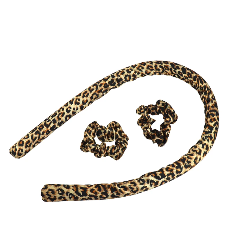 

Heatless Curling Rod Headband Women'S Silk Curlers Hair Curling Ribbon Make Hair Curly Sleeping Soft Headband Hairdressing Tool