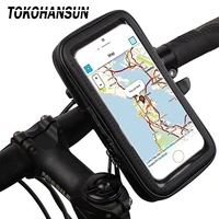 motorcycle telephone holder support moto bicycle rear view mirror stand mount waterproof scooter motorbike phone bag for samsung