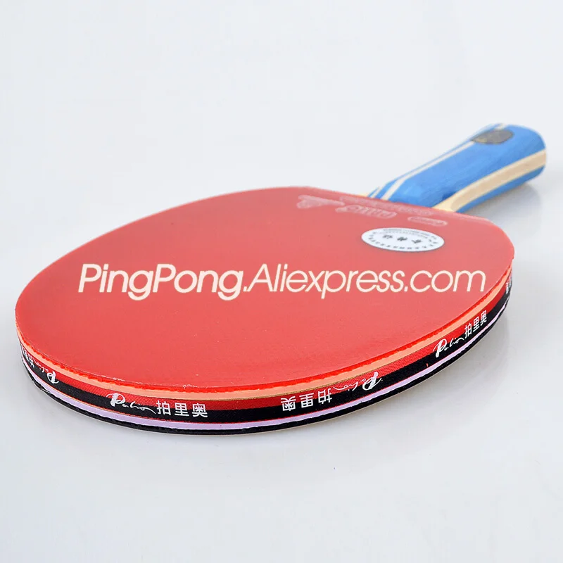 Ракетка для настольного тенниса PALIO 2 STAR с резиновой губкой CJ8000 сумка ракеток