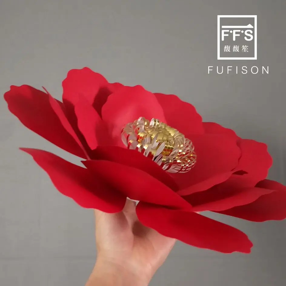 

NO. 32s FFS Flower Party Decoration DIY Paper Flower for Wedding Birthday Party Background Decoration Christmas