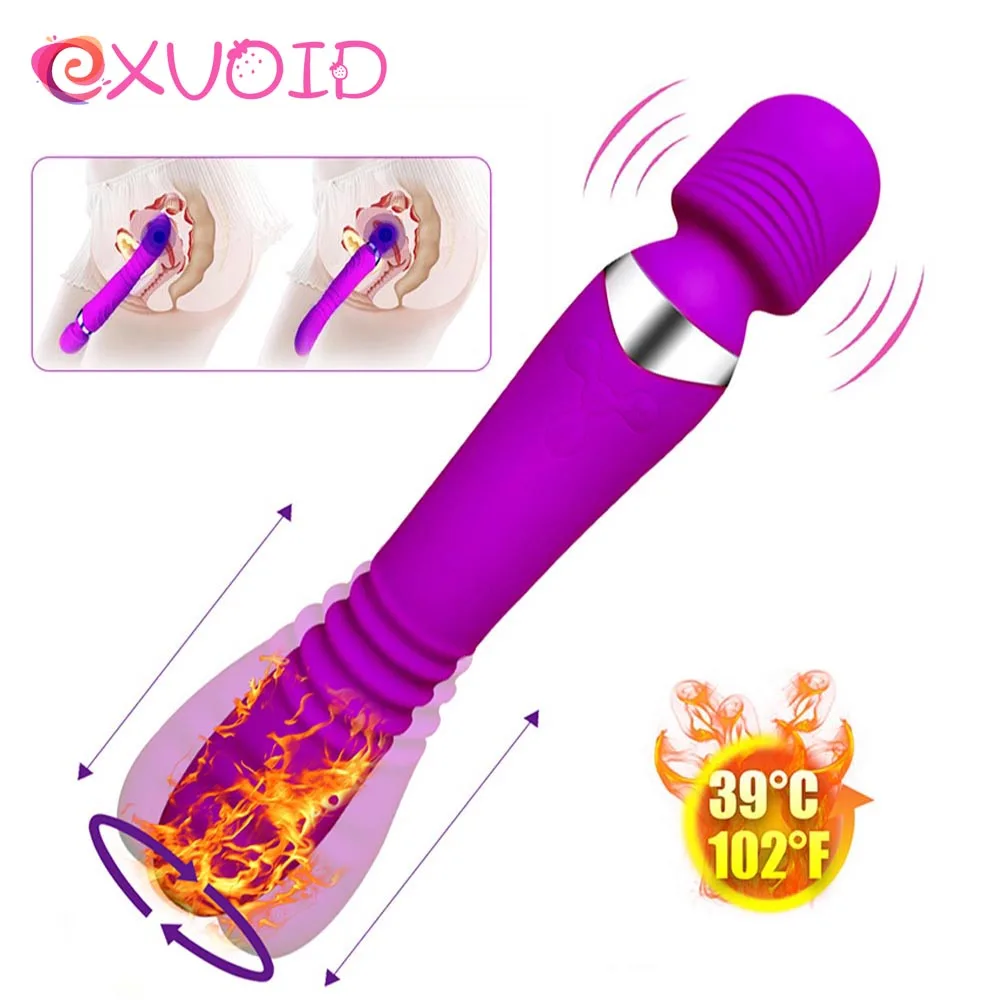 EXVOID AV палочка интимные игрушки для женщин с подогревом товары взрослых Волшебная