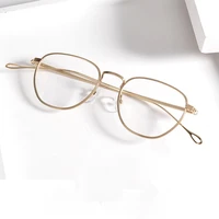 brand design retro round titanium glasses frame myopia glasses men women prescription eyeglasses frame optical reading eyewear