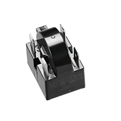 2 шт. 33 Ом 4 контактное реле стартер PTC для холодильника черный|Соединители| |