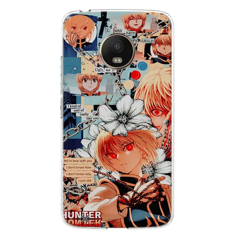 

Hunter X Hunter Kurapika Phone Case Cover For Motorola Moto G8 G7 G6 G5S G5 G4 E6 E5 E4 Plus Play Power + One Action Macro EU