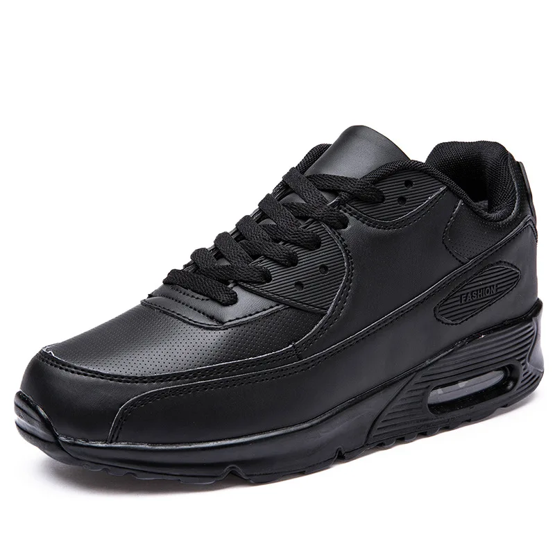 Plus Velvet Warm Winter Unisex Cotton Shoes Women Air Cushion Running Trainers Couple Jogging Walking Sneakers Men Casual | Обувь