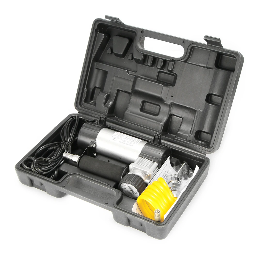 Comprar Bomba De Inflado De Neumáticos Multifunción, Compresor De Aire Portátil De Alta Resistencia, 12v, 150psi, Accesorios Para Coche