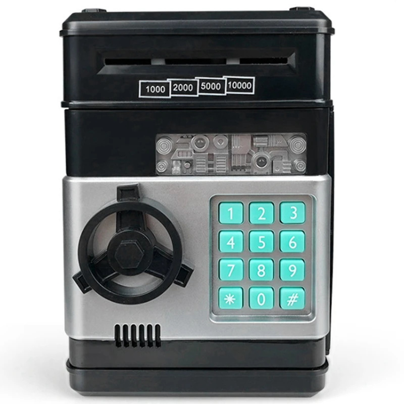 Электронная Копилка-Банкомат с паролем коробка для денег монет сохранения