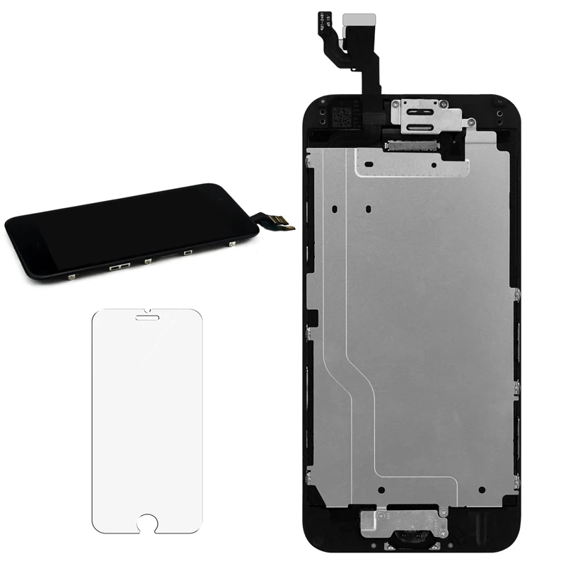 5 шт./лот ЖК-экран для iPhone 6G 6S полный комплект сменный дигитайзер дисплея в сборе