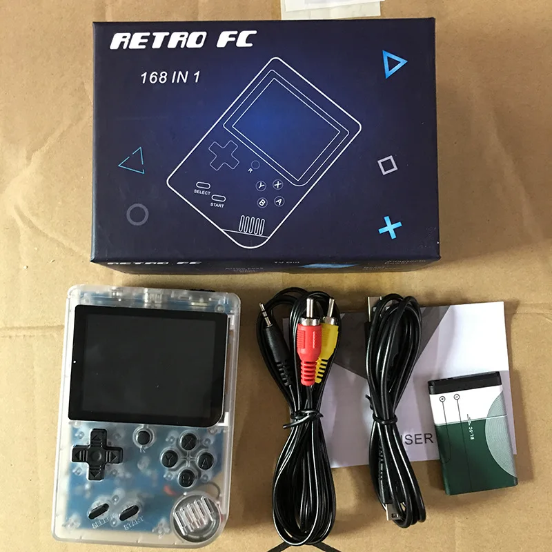 Coolbaby Ретро FCMini детская игровая консоль тетрис портативная игровая консоль 168 плюс портативная игровая консоль