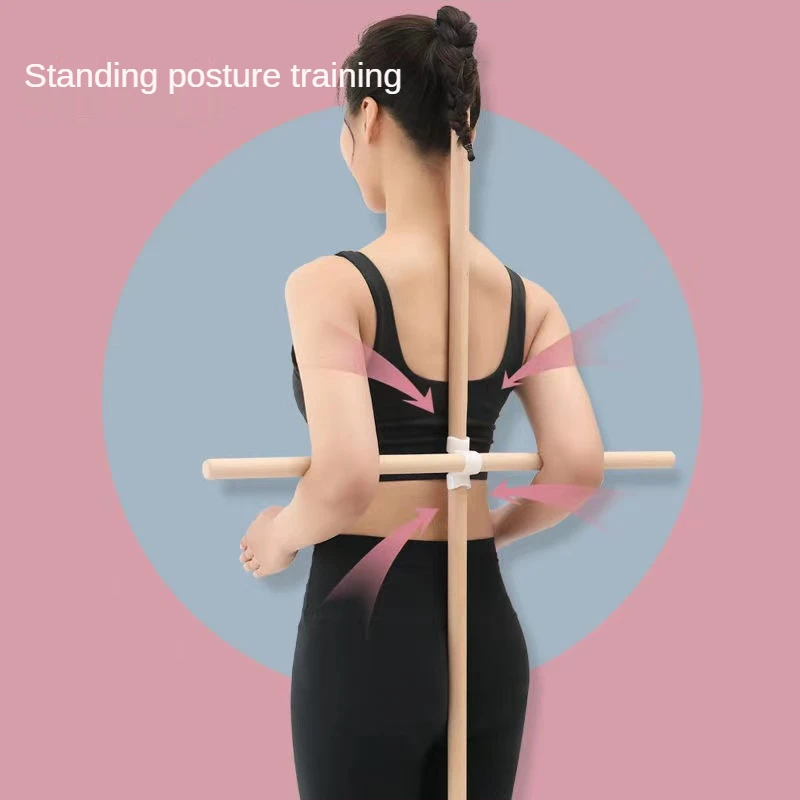 Body Stick Open Back Adult Standing Correction Shoulders Artifact Yoga Humpback Cross Training | Спорт и развлечения