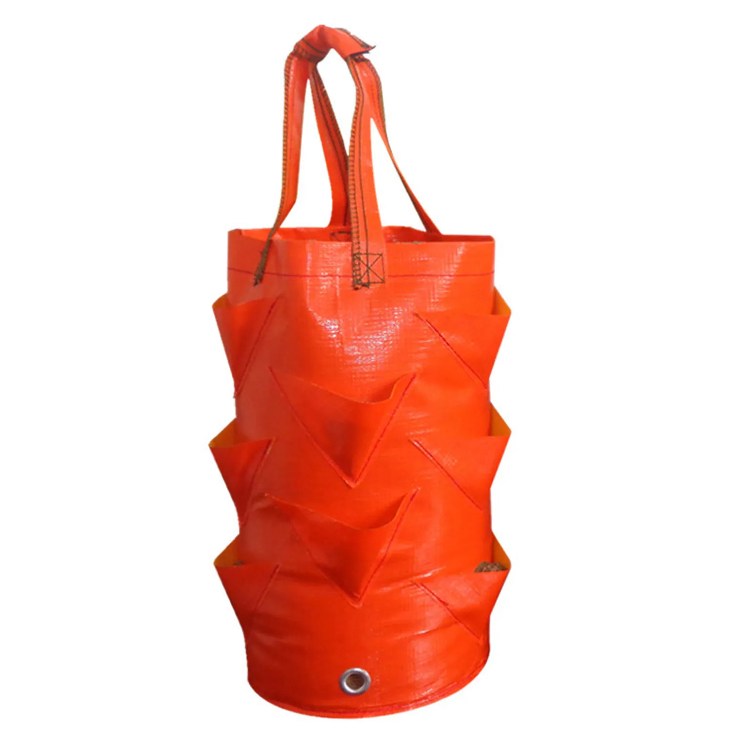 Behogar 3 галлона клубника Посадка сумка многоходовой контейнер клубники травы