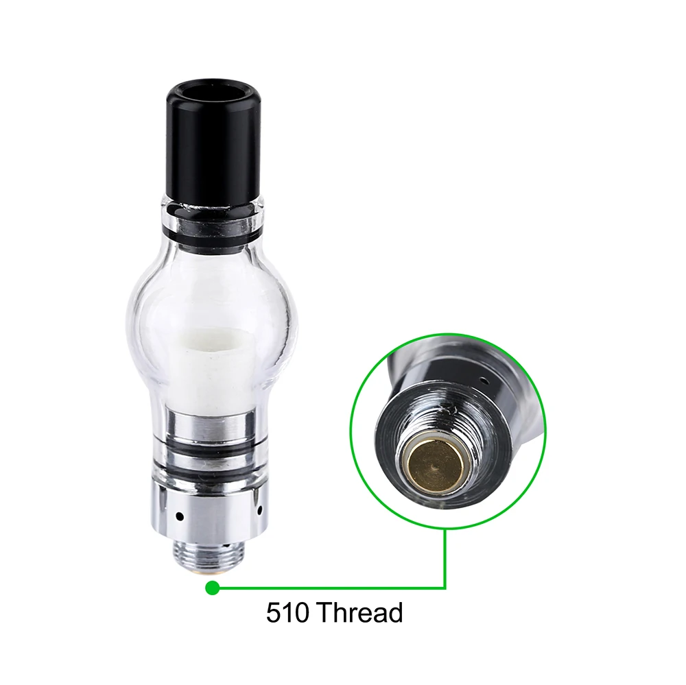 LTQ Vapor Mini Globefish резервуар для воска керамическая катушка 510 стеклянный с резьбой |