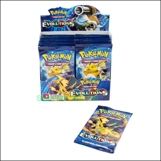 Cards Pokemon Cards Evolutions Sealed Booster Box Trading