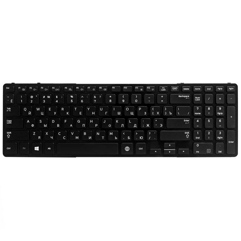 Новая русская клавиатура для SAMSUNG 350E5C 355E5C NP365E5C NP350E5C Русская ноутбука черная|russian