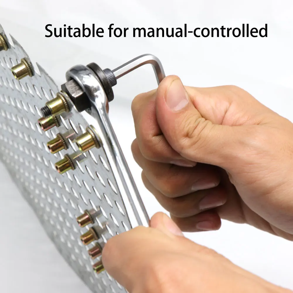 Заклепки для ручных гаек пистолет вставки трехголовых Простая установка ручной