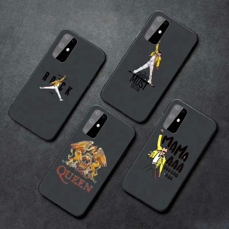 

Freddie Mercury Queen band Phone Case For Samsung A21S A32 A51 A52 A71 A50 A12 S10 S20 S21 Plus Fe Ultra