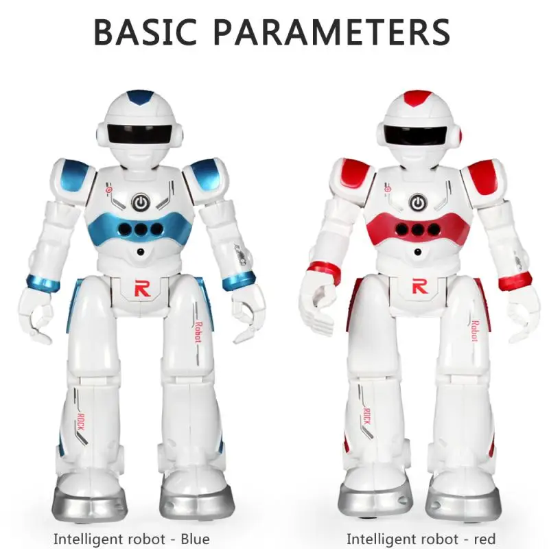 

1set Multi-function Remote Control Robot USB Charging Children's Toy RC Robot Will Sing Dance Action Figure Gesture Sensor Robot