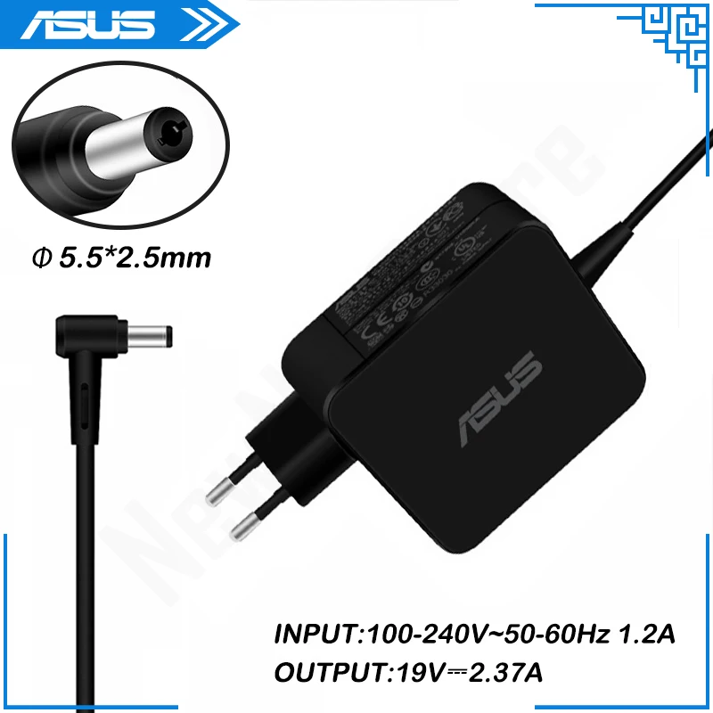 

Зарядное устройство для Asus X451C X451CA X551C X551CA X450 X450L X454L X550V X501LA X550C X555, 19 в, 5,5 А, 45 Вт, 2,5 * мм