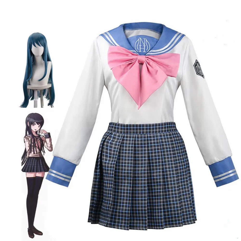 

Новинка Аниме Danganronpa Maizono Sayaka платья униформа косплей костюм женская одежда