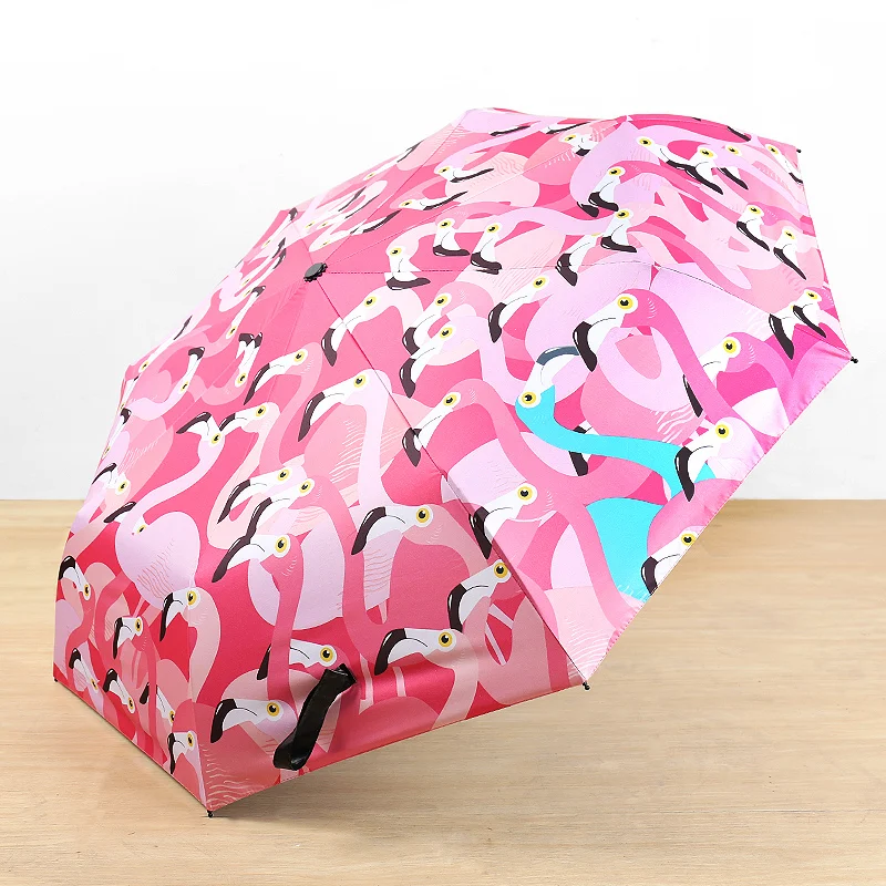 

Автоматический солнечный и дождливый Зонт двойного назначения складной солнцезащитный Зонт с защитой от ультрафиолета креативный зонт от ...