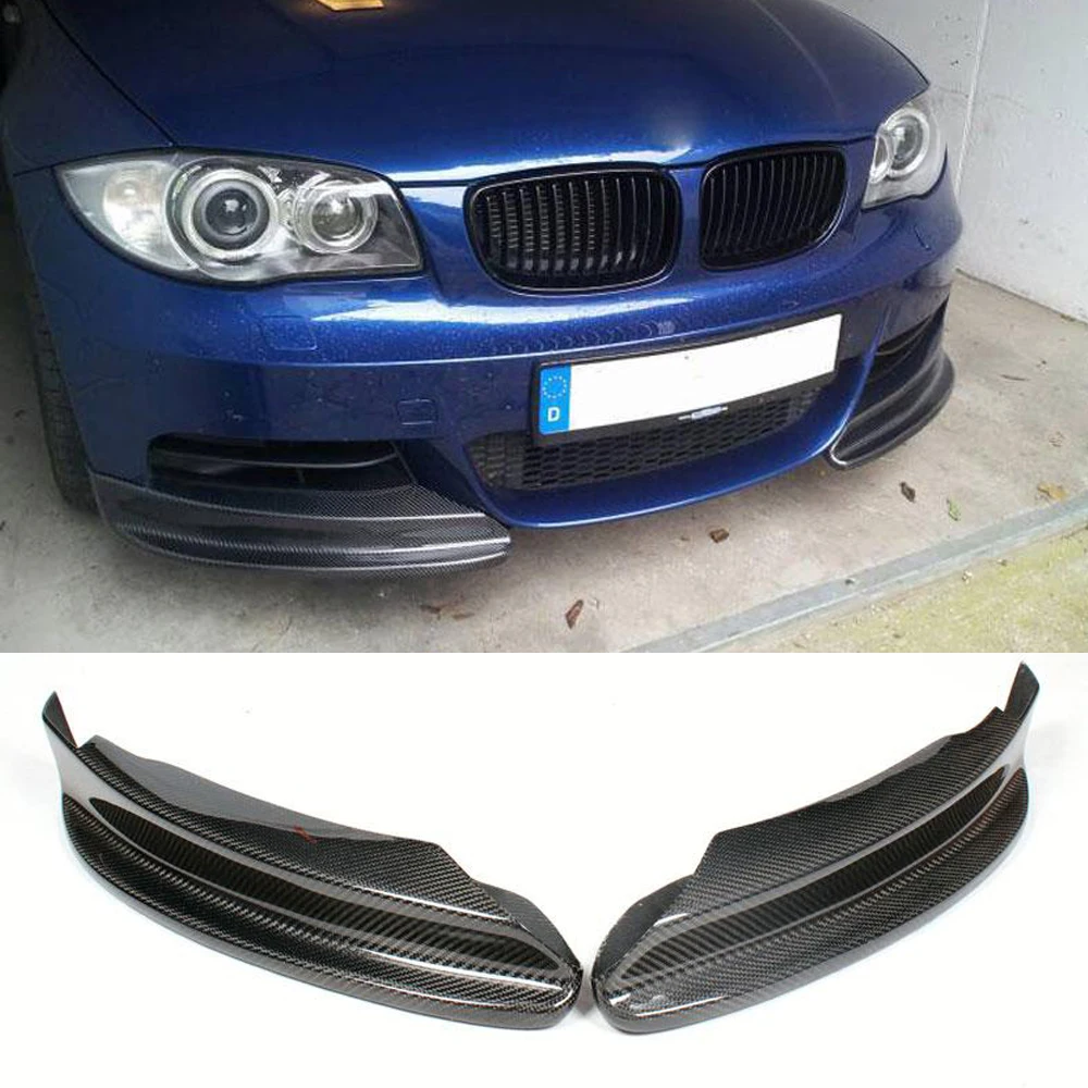 Передние бамперы из углеродного волокна/FRP разветвители для BMW 1 серии 128i 135i E82 M Sport