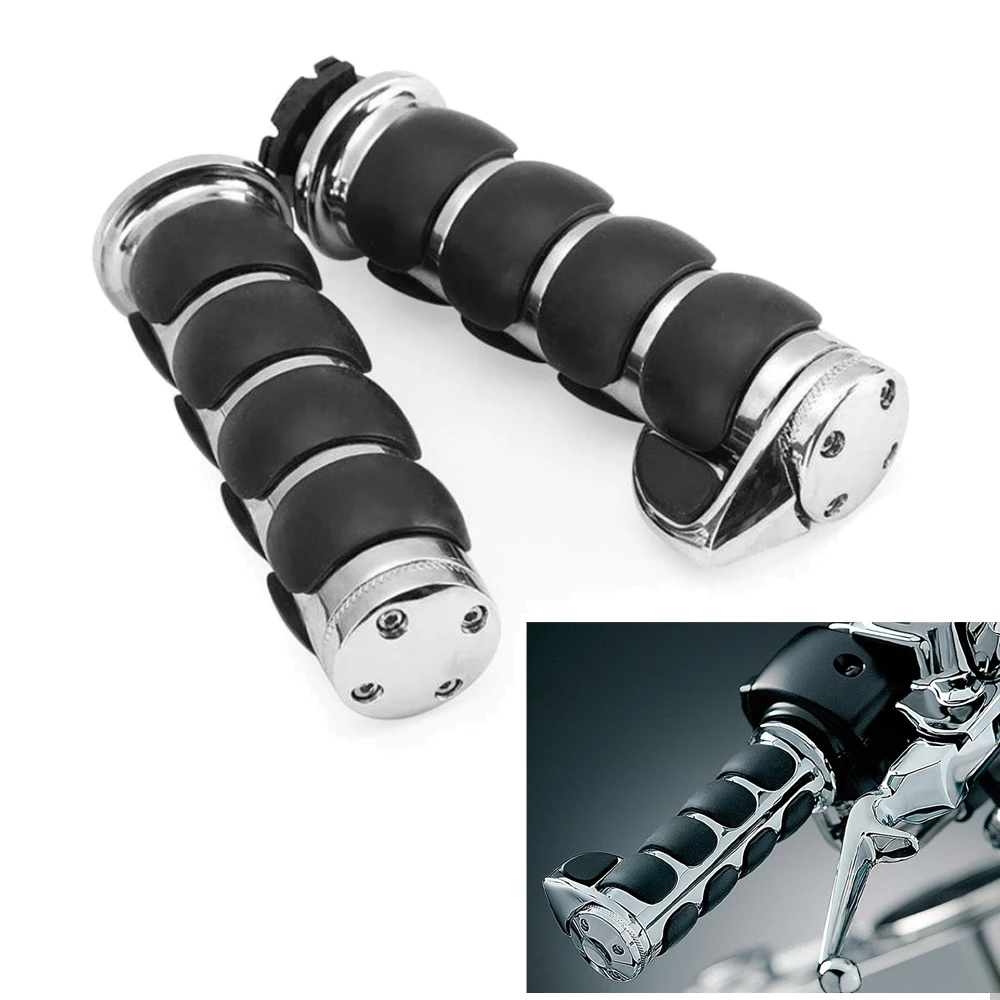 1'' Handlebar Hand Grip 25mm for Harley Davidson Bad Boy Fatboy Blackline Dyna Electra Glide Motorcycle Chopper Cruiser |