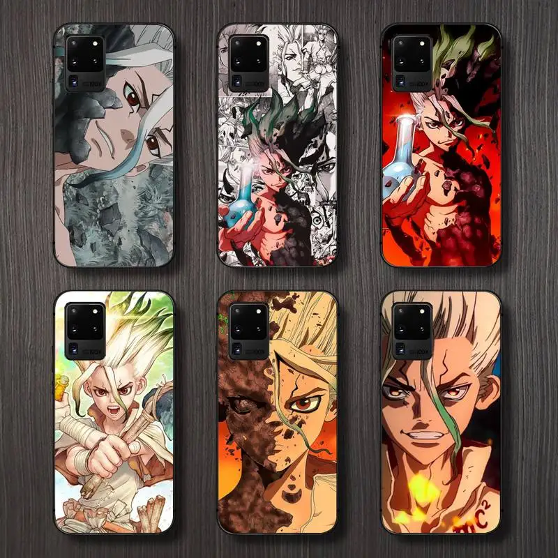 

Anime Comics Dr.STONE poster Phone Case For Samsung galaxy A S note 10 7 8 9 20 30 31 40 50 51 70 71 21 s ultra plus