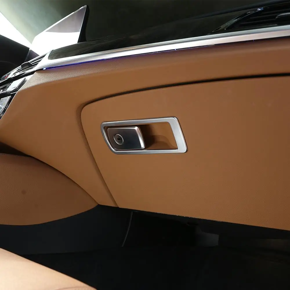 ABS хромированный автомобильный боковой ящик для хранения пассажира декоративная