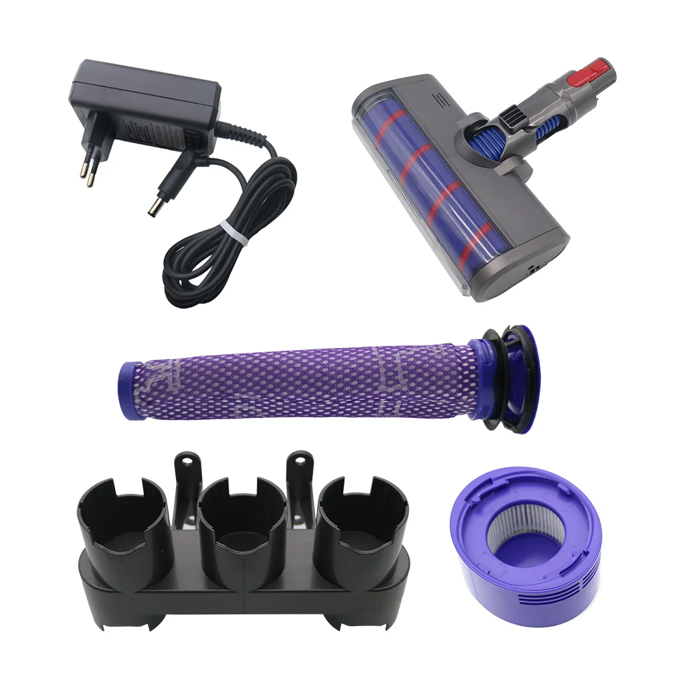 

Адаптер для зарядки с мягкой трубкой, фильтр HEPA для пылесоса Dyson V7 V8 V10