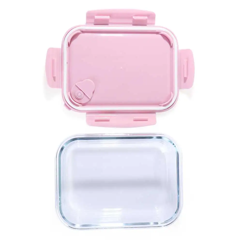 410 мл/700 мл/1040 мл боросиликатных Стекло Коробки для обедов с герметичной крышкой